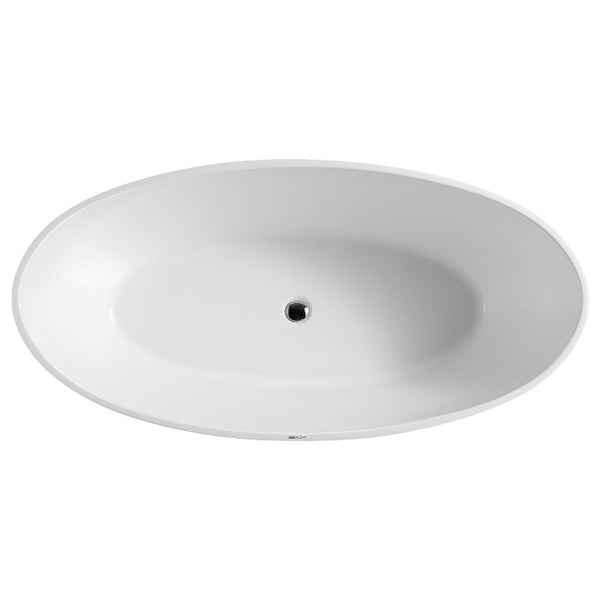 NAGA VERSILLIA FREESTANDING BATH - GLOSS WHITE