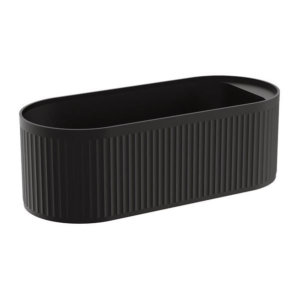 FIENZA MINKA SOLID SURFACE BATH 1700MM - MATTE BLACK