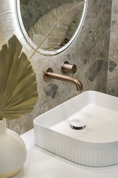 Mecca Wall Basin Mixer Set