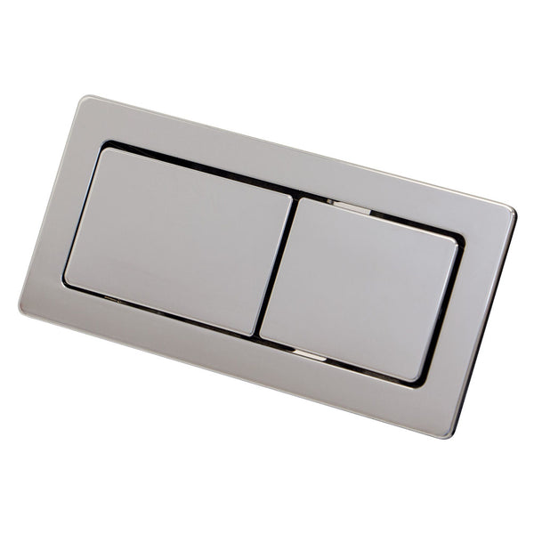 RECTANGULAR DUAL TOILET FLUSH BUTTON
