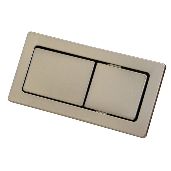 RECTANGULAR DUAL TOILET FLUSH BUTTON