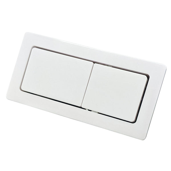 RECTANGULAR DUAL TOILET FLUSH BUTTON