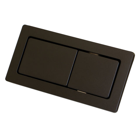 RECTANGULAR DUAL TOILET FLUSH BUTTON