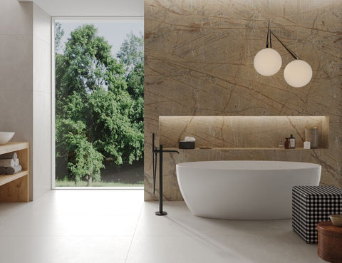 NAGA VERSILLIA FREESTANDING BATH - GLOSS WHITE