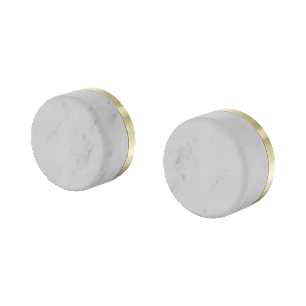 SERENITY WALL TOP ASSEMBLIES - CARRARA MARBLE HANDLE