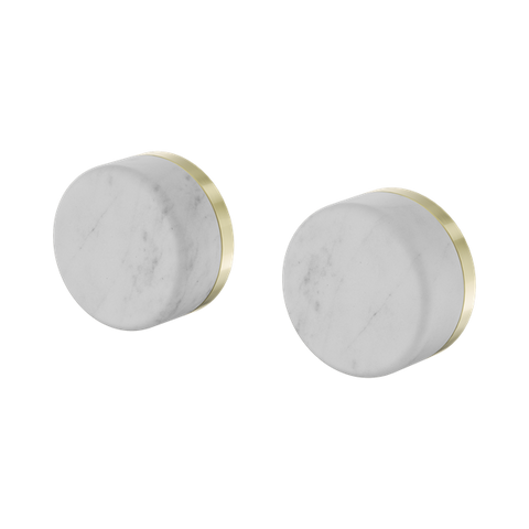 SERENITY WALL TOP ASSEMBLIES - CARRARA MARBLE HANDLE