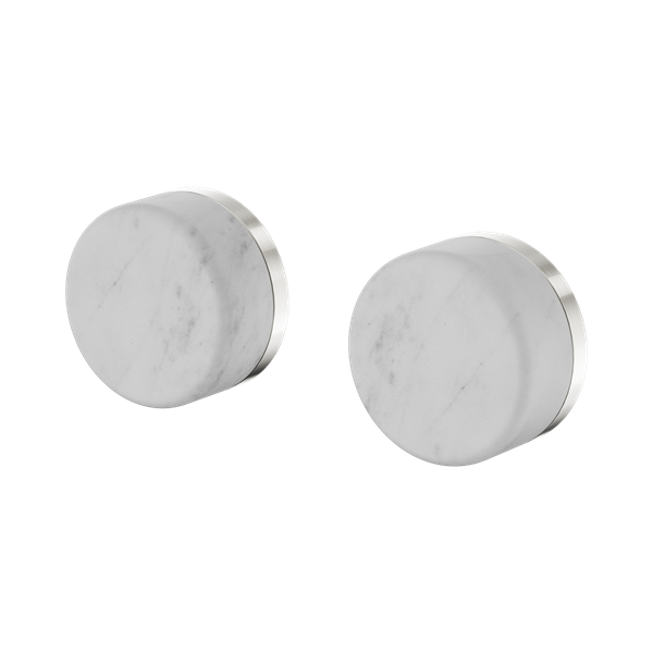 SERENITY WALL TOP ASSEMBLIES - CARRARA MARBLE HANDLE