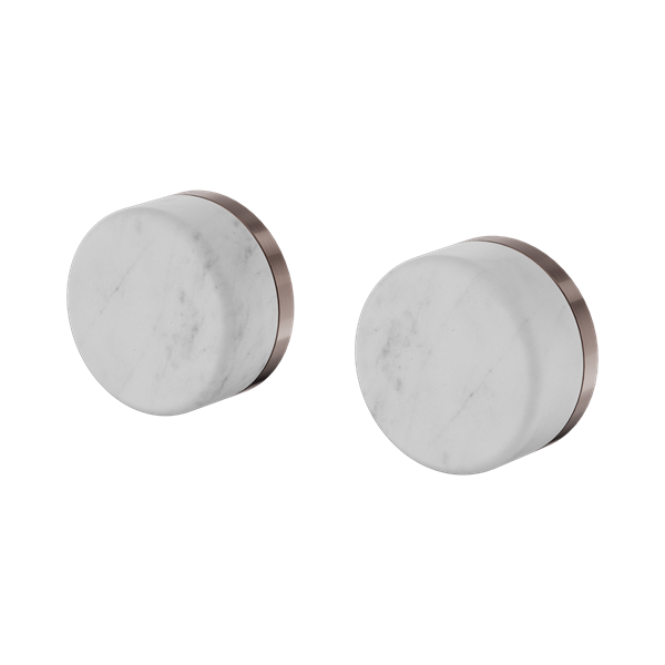 SERENITY WALL TOP ASSEMBLIES - CARRARA MARBLE HANDLE