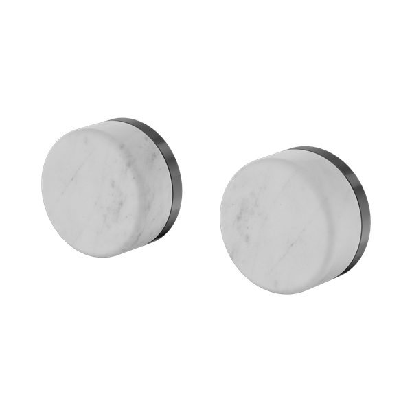 SERENITY WALL TOP ASSEMBLIES - CARRARA MARBLE HANDLE