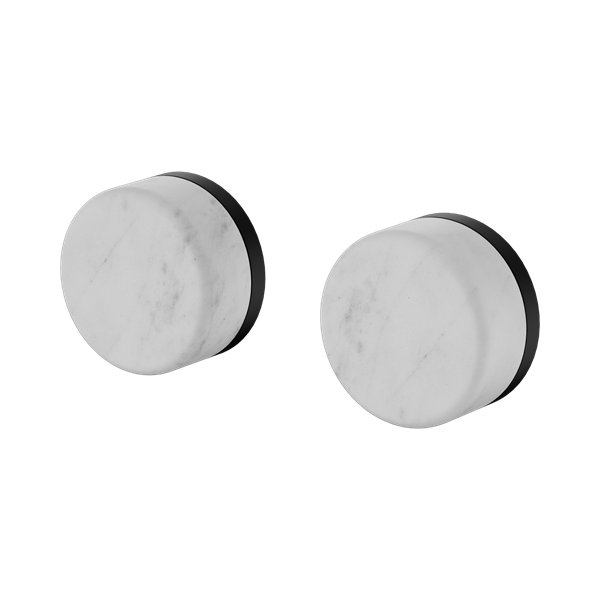 SERENITY WALL TOP ASSEMBLIES - CARRARA MARBLE HANDLE