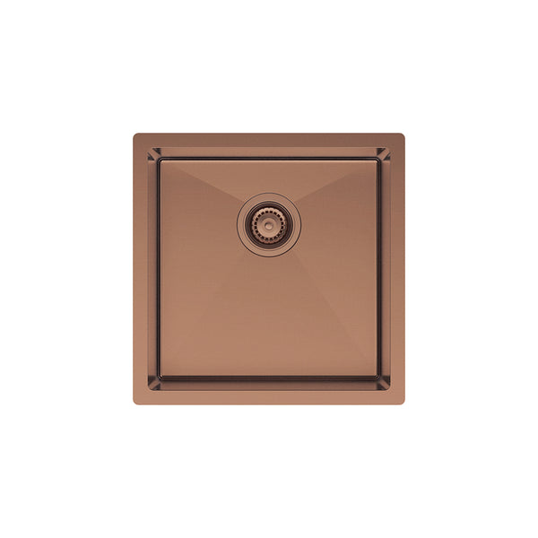 FIENZA HANA SINGLE KITCHEN SINK - BRUSHED COPPER
