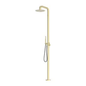 NERO ZEN SS316L OUTDOOR FREESTANDING OUTDOOR SHOWER COLUMN