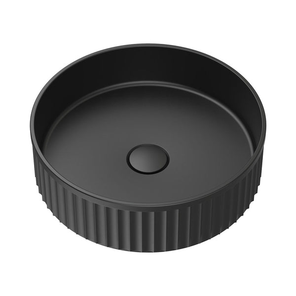 FIENZA MINKA ROUND SOLID SURFACE ABOVE COUNTER BASIN 400MM