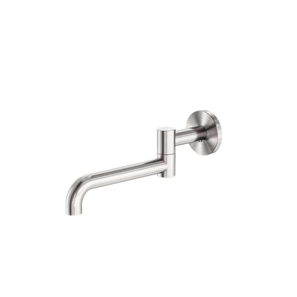 MECCA SWIVEL WALL MOUNTED BATH SPOUT - BRUSHED NICKEL