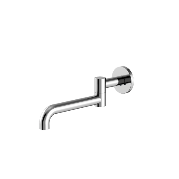 MECCA SWIVEL WALL MOUNTED BATH SPOUT - CHROME