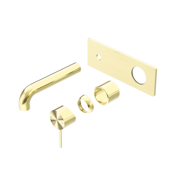 MECCA WALL MIXER SET RECTANGLE BACKPLATE - TRIM KIT ONLY