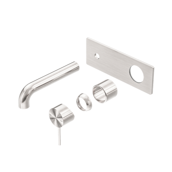 MECCA WALL MIXER SET RECTANGLE BACKPLATE - TRIM KIT ONLY