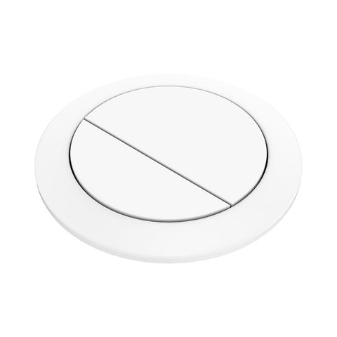 ROUND DUAL TOILET FLUSH BUTTON