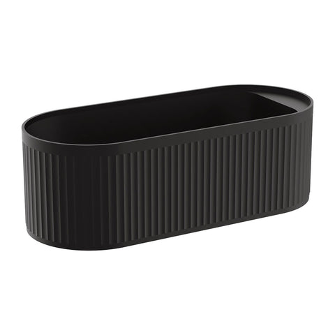 FIENZA MINKA SOLID SURFACE BATH 1700MM - MATTE BLACK