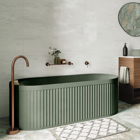 FIENZA MINKA SOLID SURFACE BATH 1700MM - FOREST