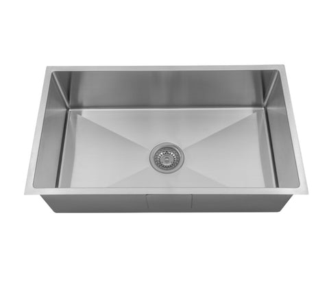 BUK SINGLE SINK S/STEEL 760 x 440 x 230 BKR76