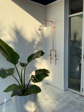Load image into Gallery viewer, OUTDOOR BRASS AND COPPER SHOWER
